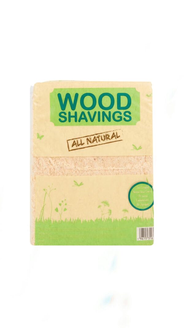 All natural Pets Wood Shavings Natural Pet Bedding 1KG & 3.5KG